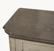 Load image into Gallery viewer, GREY SIDEBOARD WITH STONE TOP