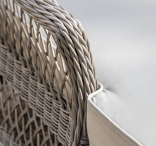 Load image into Gallery viewer, Outdoor Country Chaise Rattan Sofa Set Stone