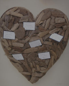 Driftwood heart large fair-trade product by The Interior Co 