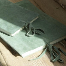 Load image into Gallery viewer, Green Suede Album Medium - by eco Friendly Nkuku