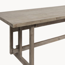 Load image into Gallery viewer, RECYCLED PINE PLANKED DINING TABLE
