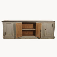 Load image into Gallery viewer, Colonial grey sideboard with stone top