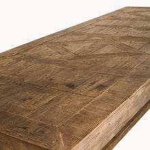 Load image into Gallery viewer, COUNTRY HOMES & INTERIORS: SALVAGED LARGE DINING TABLE