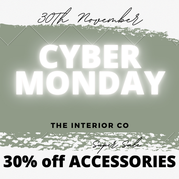 CYBER MONDAY IS ACCESSORIES WITH A WHOPPING 30% OFF ALL ACCESSORIES
