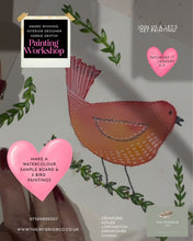 Load image into Gallery viewer, ✨ Watercolour &amp; Doodle Bird Workshop ✨31st January 2026
