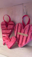 Load image into Gallery viewer, Heart Workshop - Heart Wreath and Make Faux Wooden Hearts In Shropshire Saturday 7th February 2026
