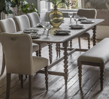 Load image into Gallery viewer, French Country Extending Dining Table
