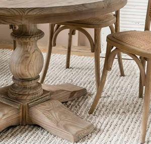 ROUND DINING TABLE NATURAL