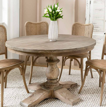 Load image into Gallery viewer, ROUND DINING TABLE NATURAL
