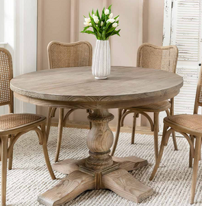 ROUND DINING TABLE NATURAL