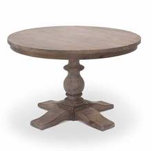 Load image into Gallery viewer, ROUND DINING TABLE NATURAL
