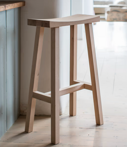 OAK AND BEECH BAR STOOL NATURAL