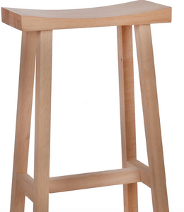 OAK AND BEECH BAR STOOL NATURAL