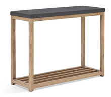 Load image into Gallery viewer, CONSOLE TABLE SLATE GREY ACACIA WOOD
