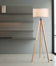 Load image into Gallery viewer, Tripod Floor Lamp Beech
