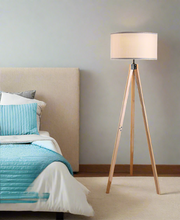 Load image into Gallery viewer, Tripod Floor Lamp Beech
