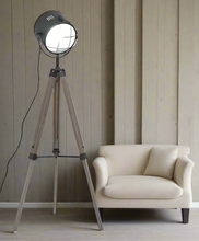 Load image into Gallery viewer, Industrial Floor Lamp - Grey
