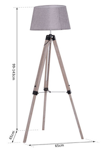 Floor Lamp Tripod - Grey