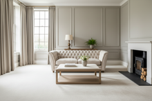 Load image into Gallery viewer, Luxurious white sofa button back for  farmhouse to country house 
