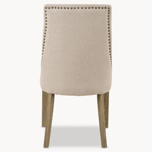 Load image into Gallery viewer, Padded natural dining chair
