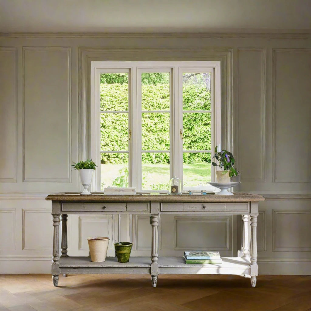 Large on sale console tables