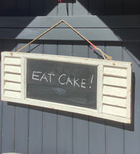 Load image into Gallery viewer, Louvre Shabby Chic Distressed Blackboard
