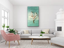 Load image into Gallery viewer, Driftwood Original canvas by Kerrie Griffin called &#39;calm&#39; available from The Interior Co 
