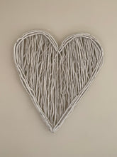 Load image into Gallery viewer, White Willow Heart - Large - The Interior Co 
