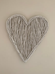 White Willow Heart - Large - The Interior Co 