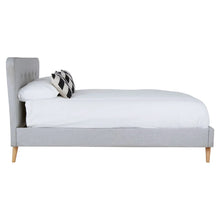 Load image into Gallery viewer, DENMARK SCANDINAVIAN LIGHT GREY KING SIZE BED
