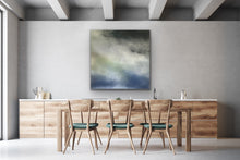 Load image into Gallery viewer, New Wave Original Canvas By kerrie griffin 90cm sq available at The Interior Co 
