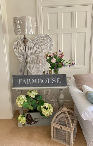 Large Distressed Standing Farmhouse Sign