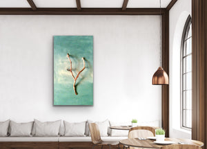 Driftwood Original canvas by Kerrie Griffin called 'calm'