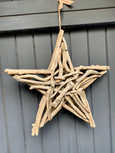 Load image into Gallery viewer, Handmade Driftwood Star large
