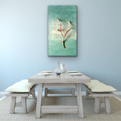 Driftwood Original canvas by Kerrie Griffin called 'calm'