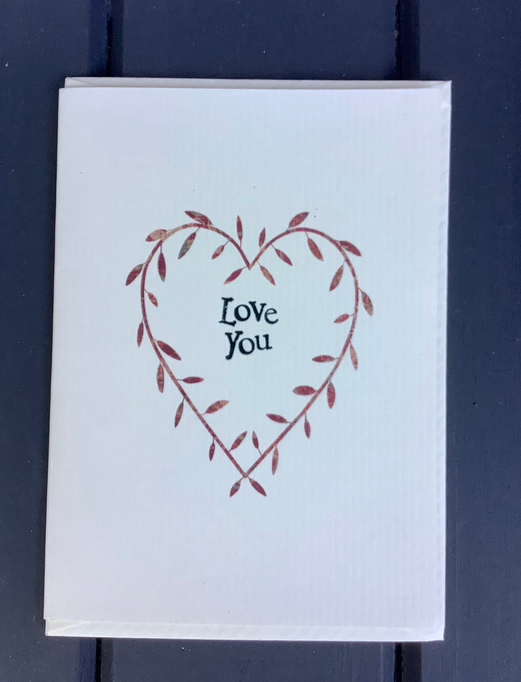 Love You Greeting Card By East Of India