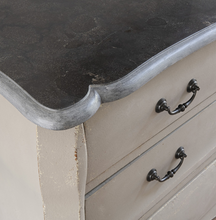 Load image into Gallery viewer, THREE DRAWER COMMODE WITH STONE TOP
