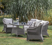 Load image into Gallery viewer, Outdoor Country Rattan Lounge Dining Set
