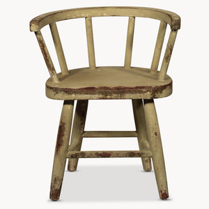 CLOVELLY DISTRESSED PINE TODDLER CHAIR