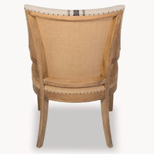 Load image into Gallery viewer, Blue stripe deconstructed carver chair
