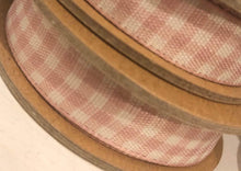 Load image into Gallery viewer, Pink Gingham Ribbon Three Meters - East Of India
