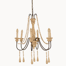 Load image into Gallery viewer, CHATEAU SMALL BEADED CHANDELIER

