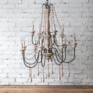 CHATEAU SMALL BEADED CHANDELIER