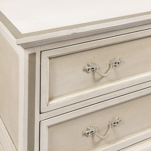 PAINTED TWO DRAWER CHEST