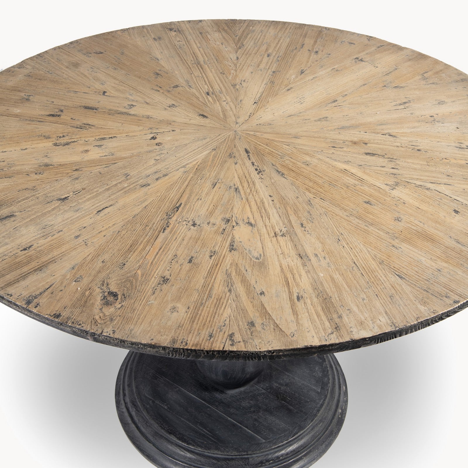 Pine pedestal dining deals table