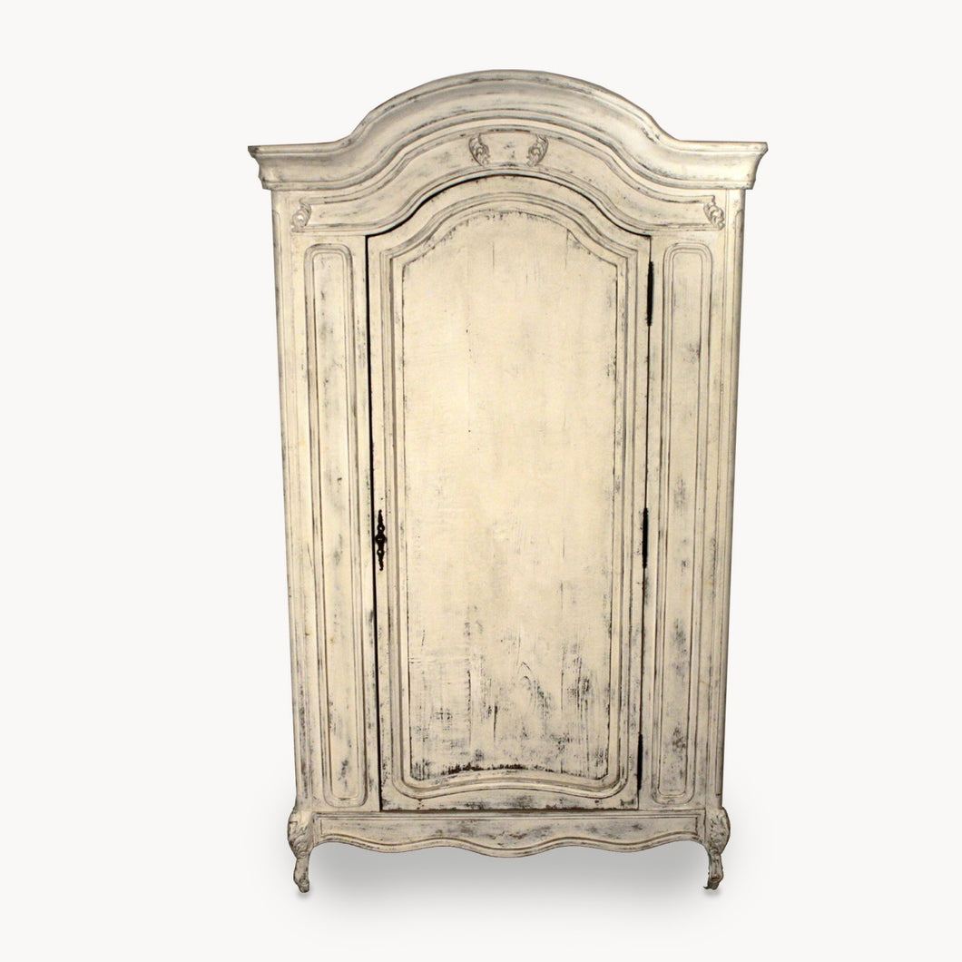White Washed Armoire