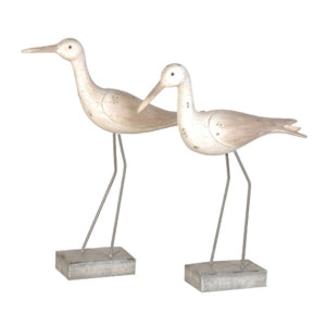 Pair long leg birds