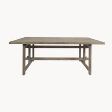 Load image into Gallery viewer, MONOMOY RECYCLED PINE PLANKED DINING TABLE The interior co 
