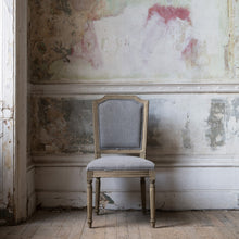 Load image into Gallery viewer, ST JAMES SOFT GREY FRENCH SQUARE DINING CHAIR
