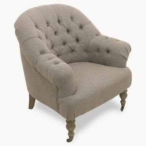Upholstered Natural Occasional Chair